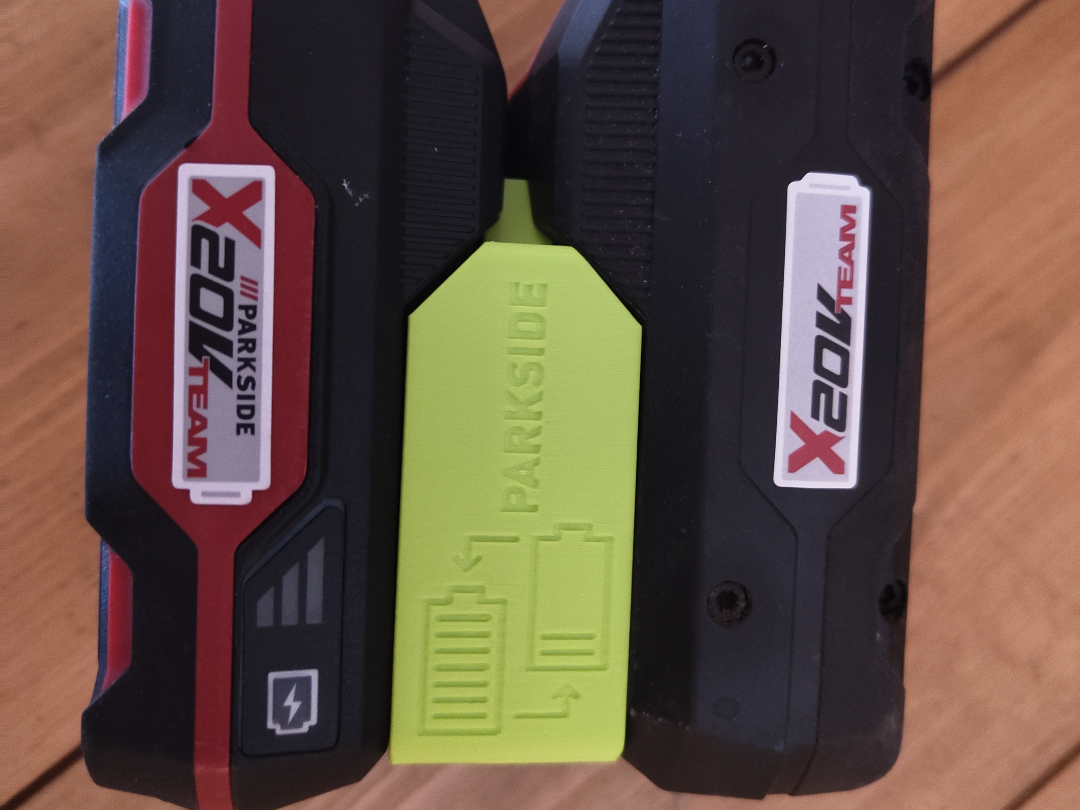 Parkside X20 Battery Recovery System