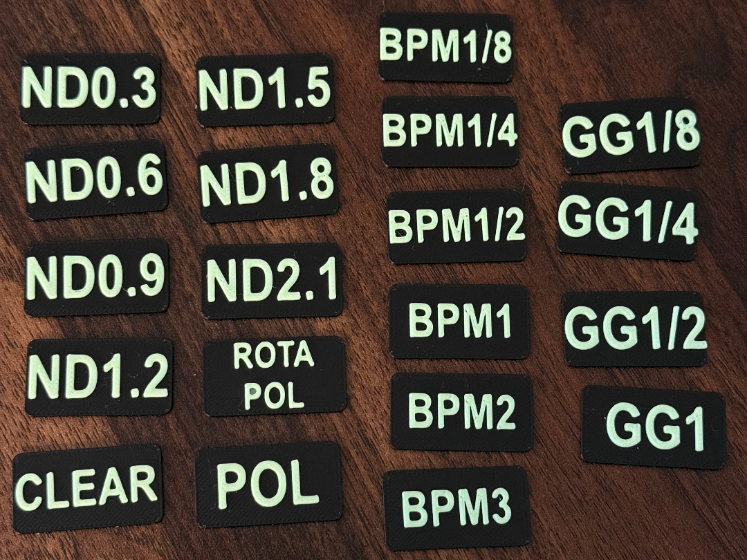 Filtertags - ND Filter - BPM