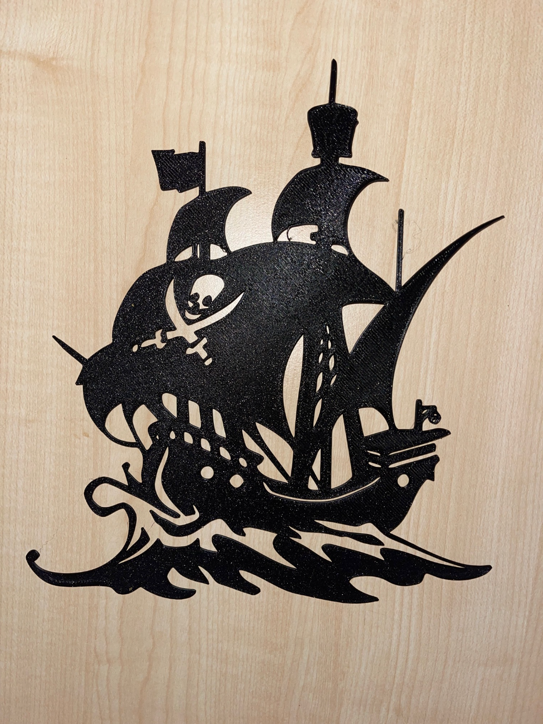 Piratenschiff Wanddekoration
