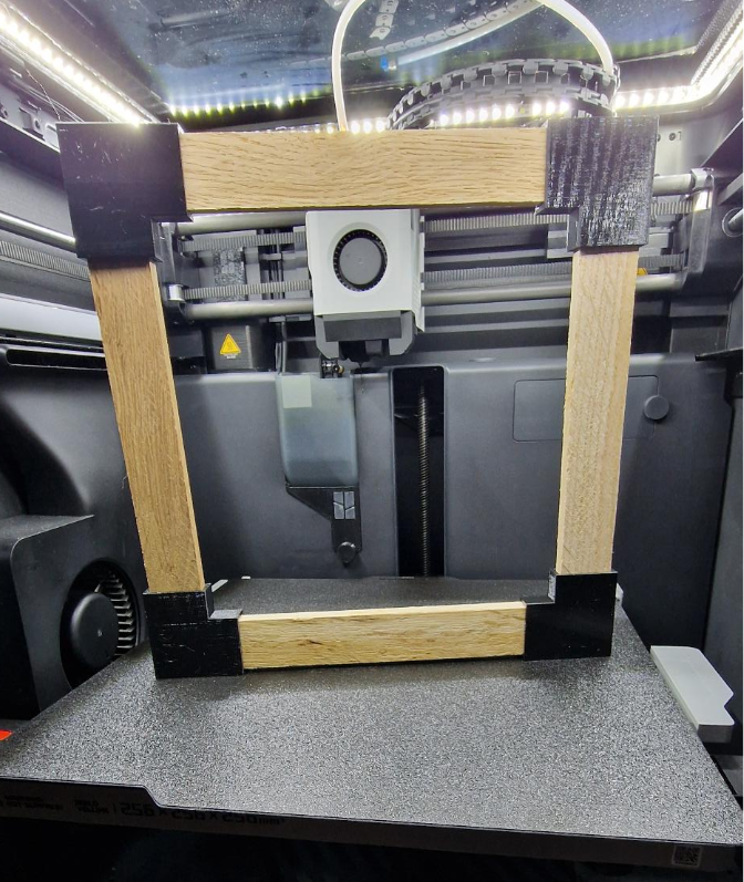 Ecken für Holzklötzchen - Quadrat