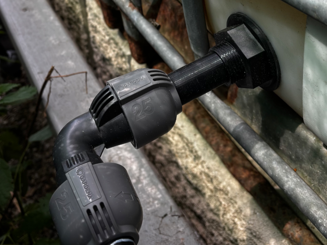 IBC to Gardena pipes