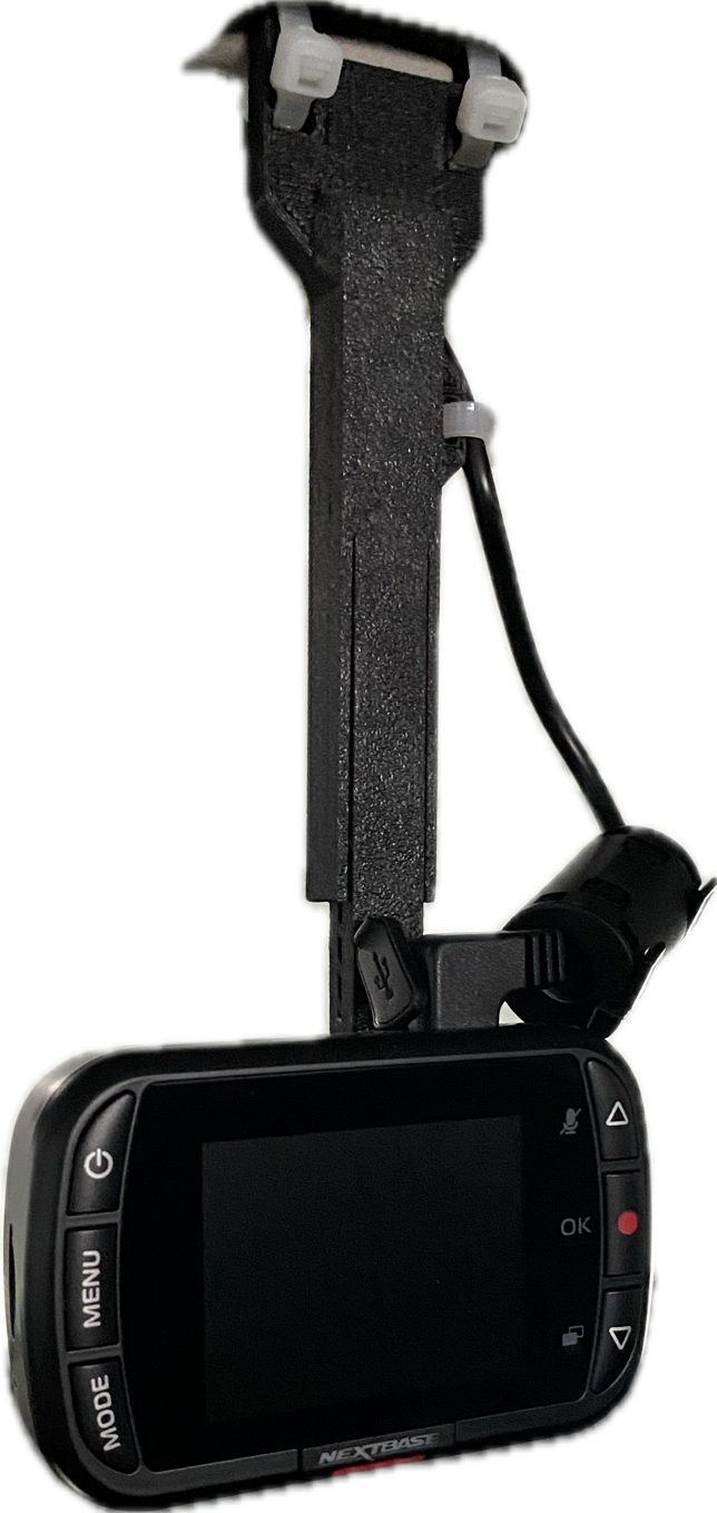 Magnetic dash cam bracket