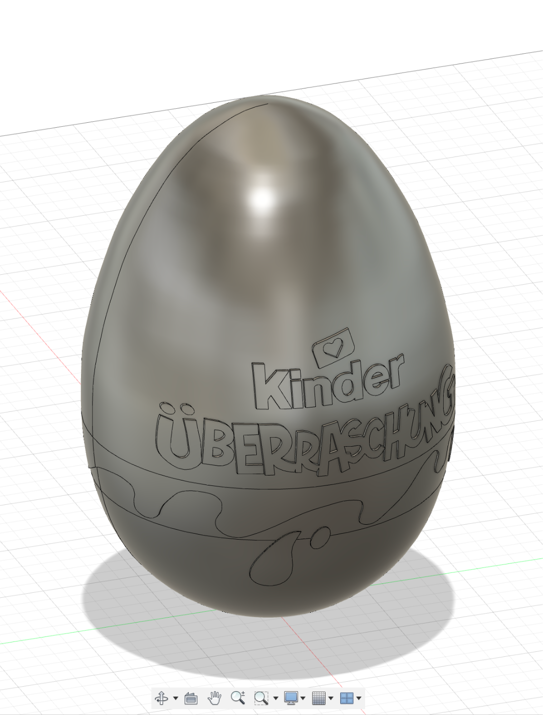 Kinder Ü-EI 135mm; Kinderegg