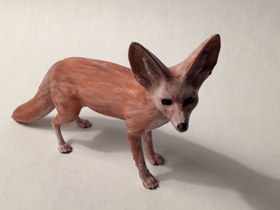 Realistic Fennec Fox
