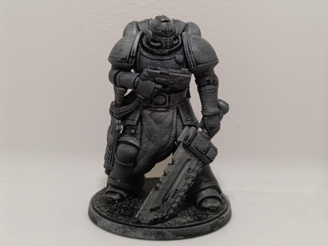 Supportless galactic marines with a sword