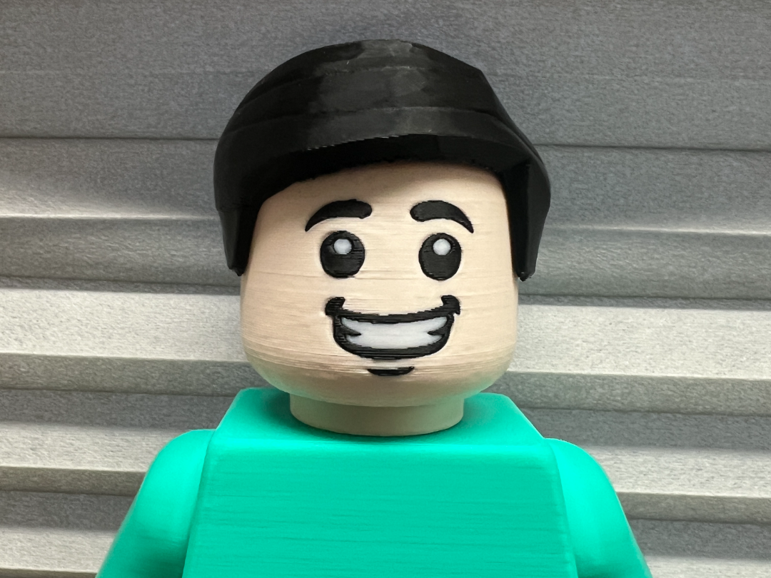 Big Brick * Male Face with Big Smile