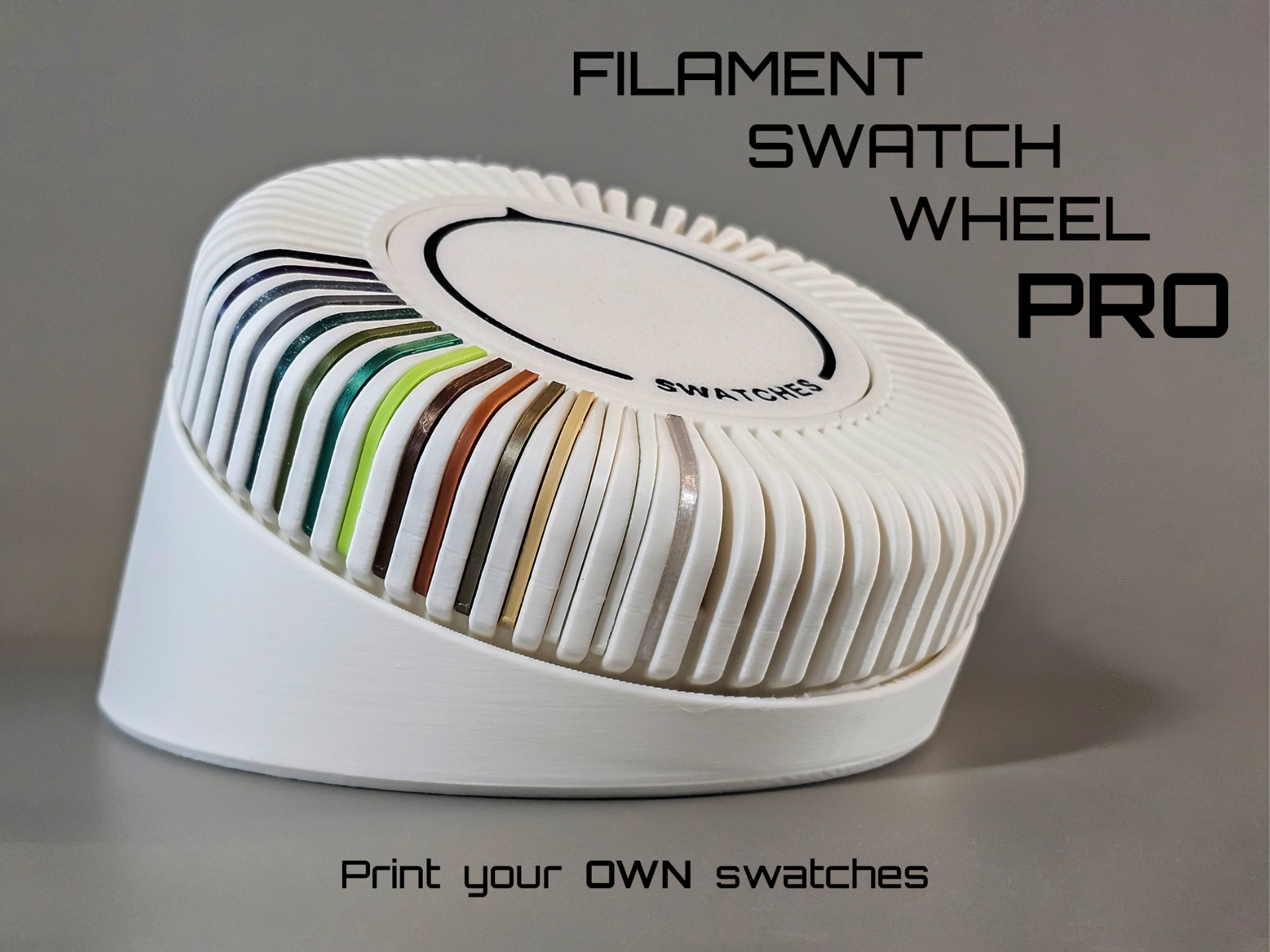 Filament Swatch Wheel PRO