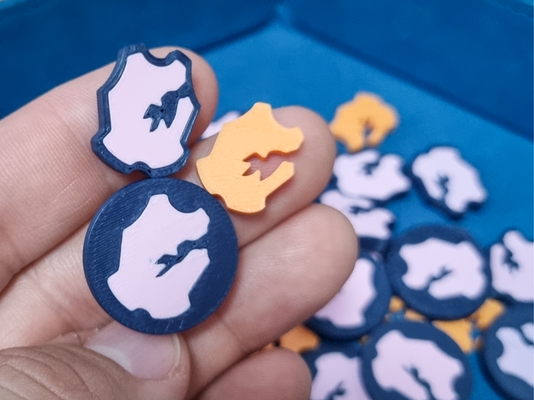 Damaged Armor Tokens for Board Games