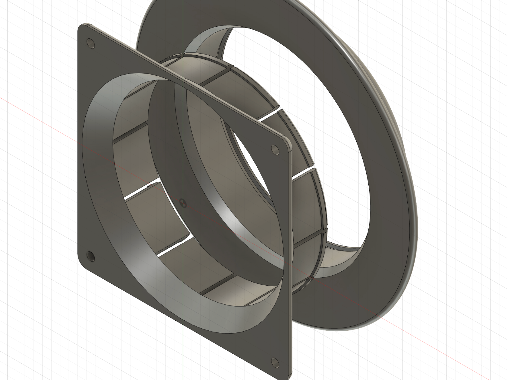Growbox 120x120 Fan Mount