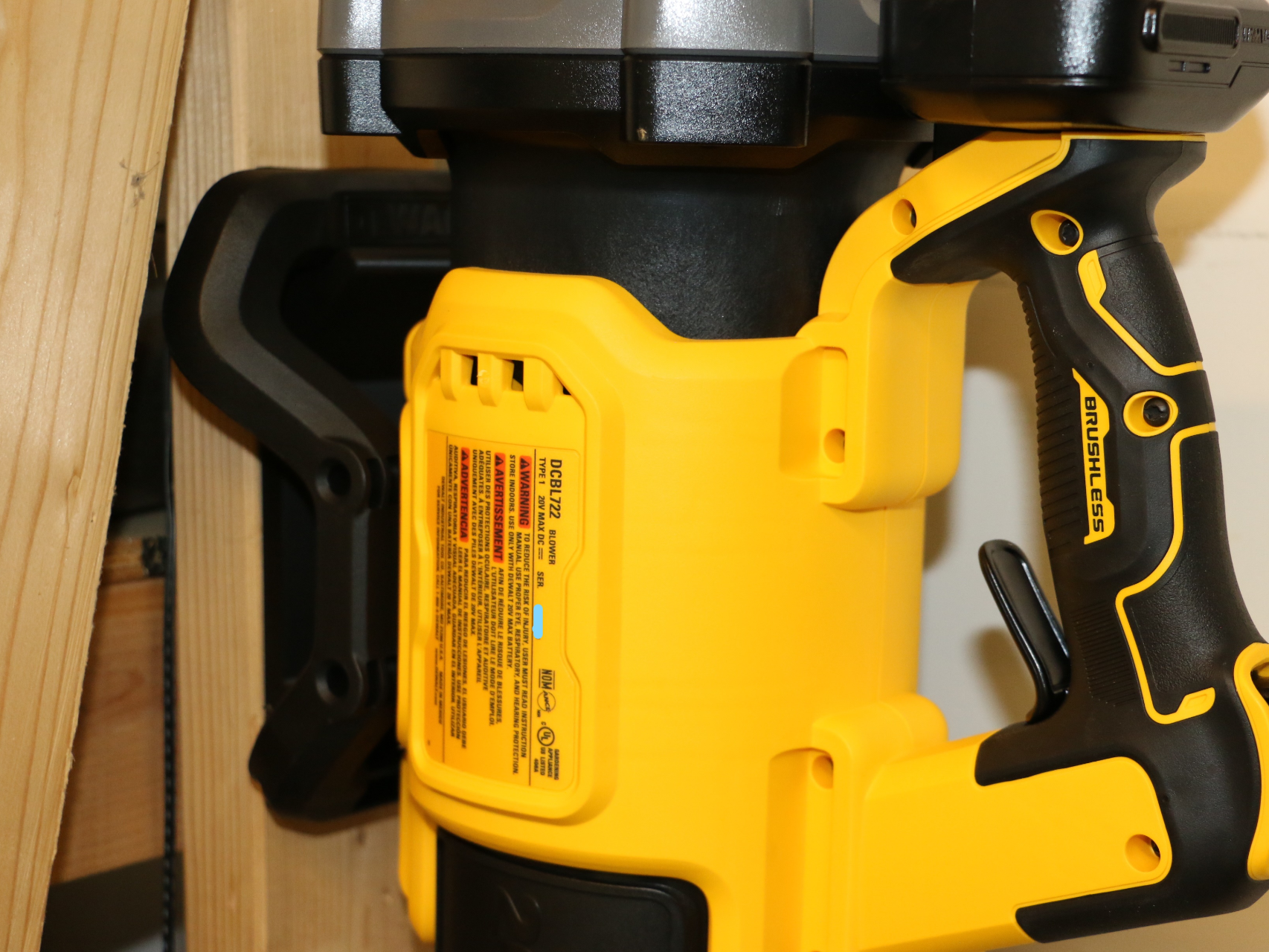 Dewalt Blower Wall Mount DCBL722
