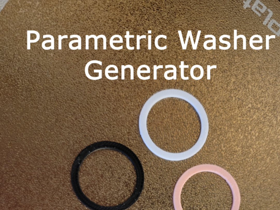 Tube/Washer-O-Matic, Parametric Generator