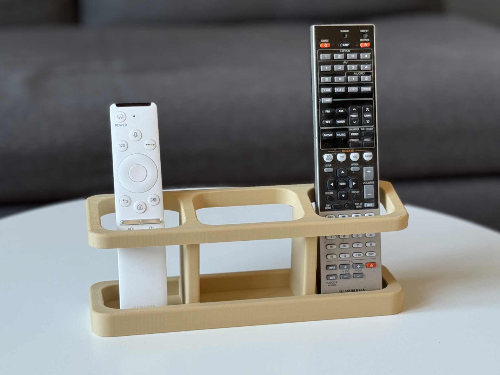 Remote Control Holder – 3 Slots
