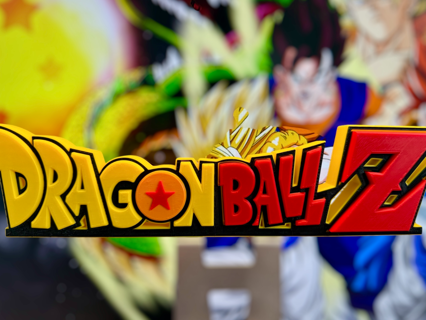 Dragonball zZ Logo Display Logo Aufsteller