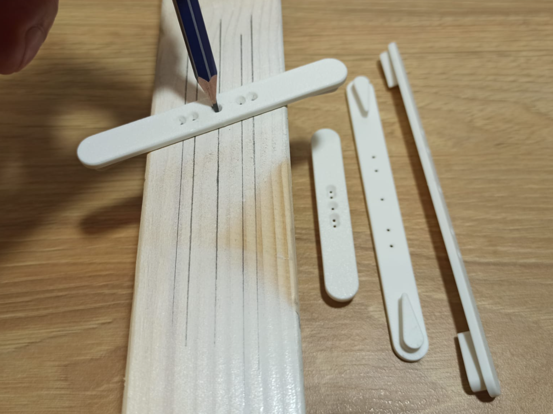 Center markers, slot width 30, 50, 80 and 110mm