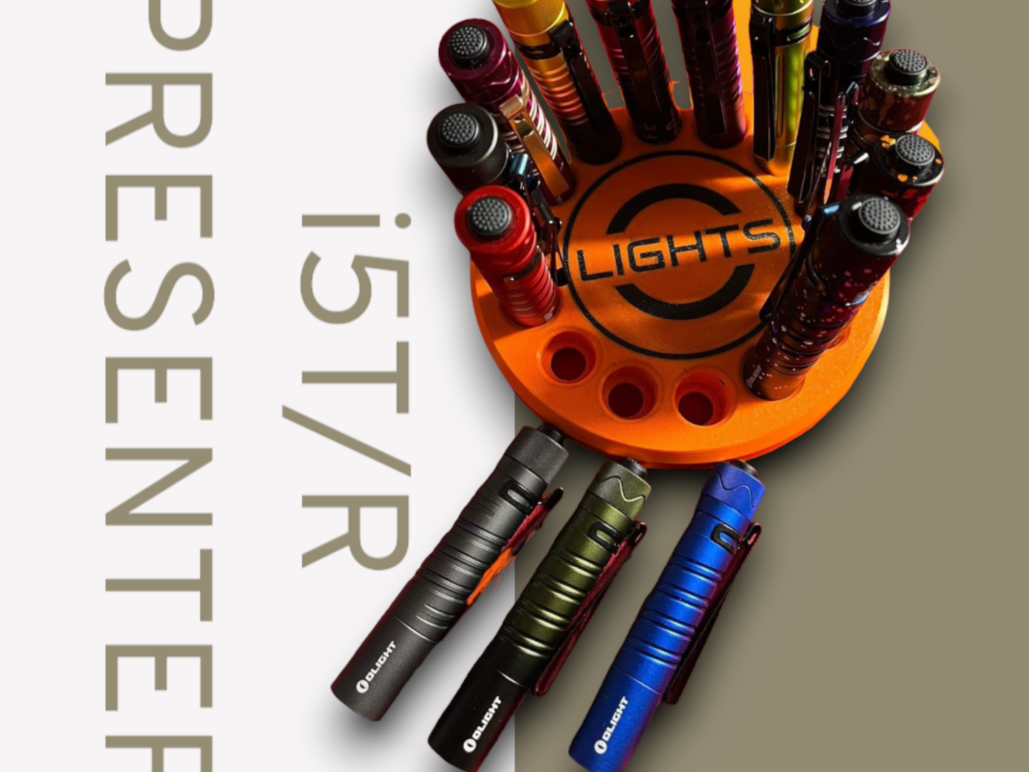 Olight i5T i5R Presenter