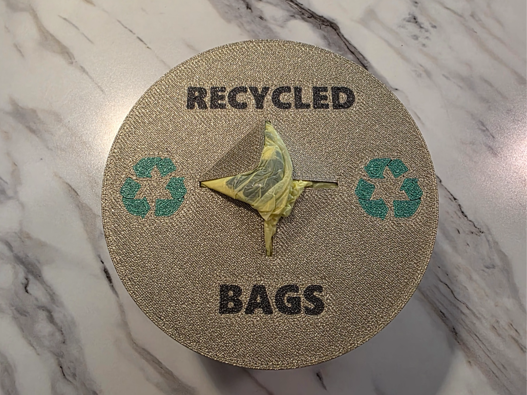 Bambu Cardboard Core - Plastic Bag Recycler