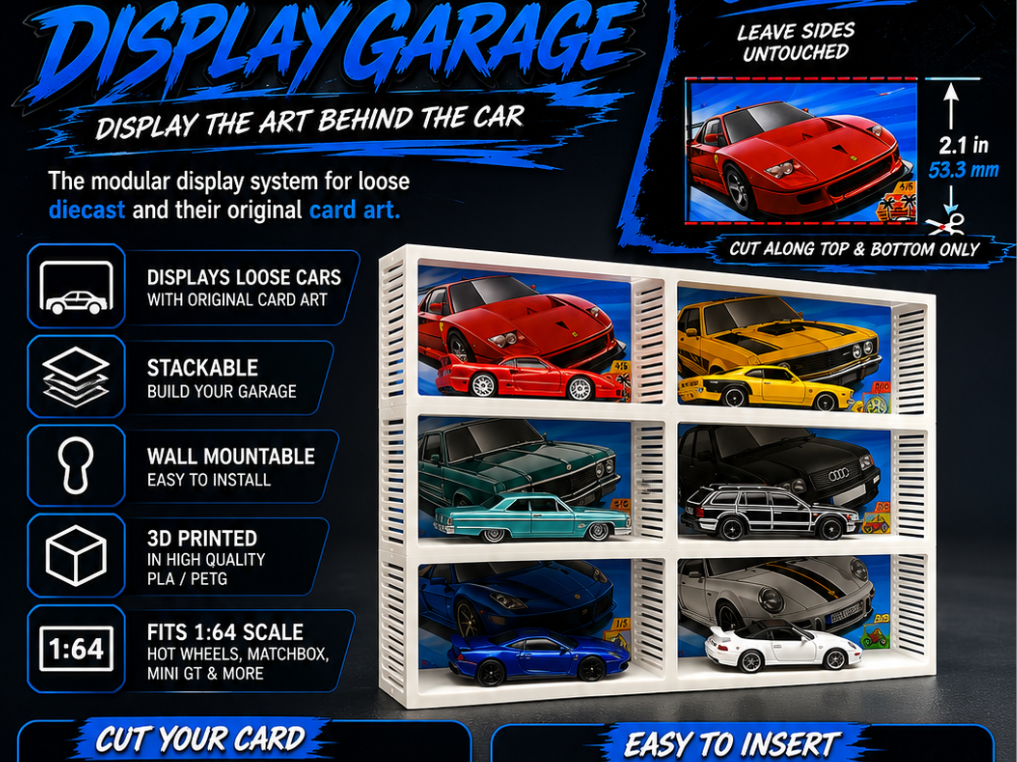 Cardback Display Garage