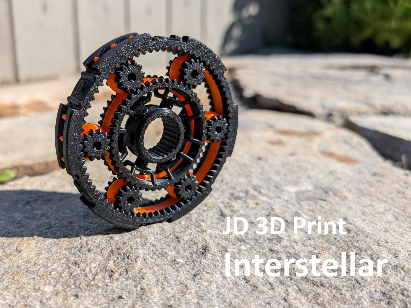 Interstellar Space Vessel Fidget Spinner