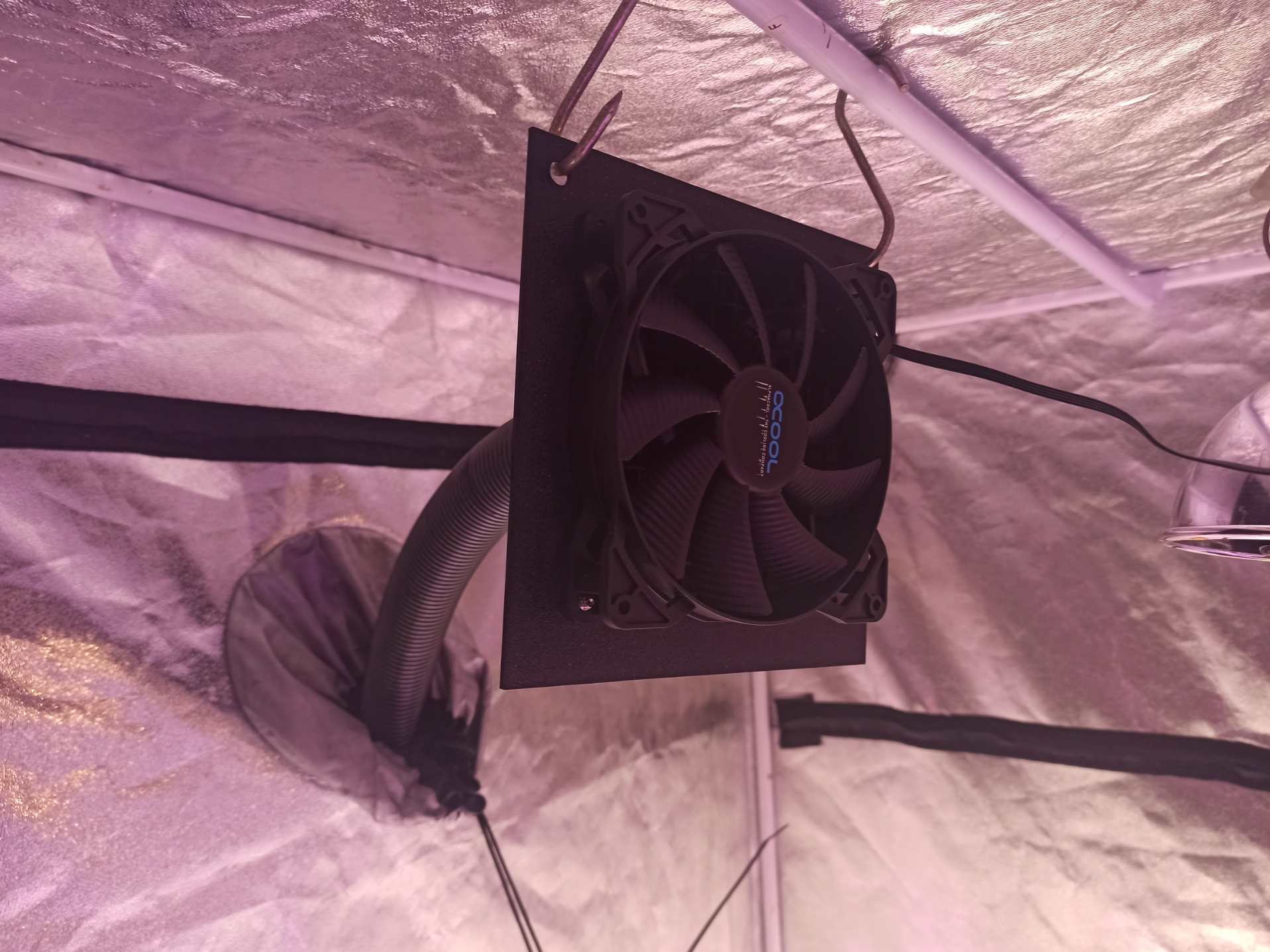 DIY tent ventilation / DIY Zeltbelüftung