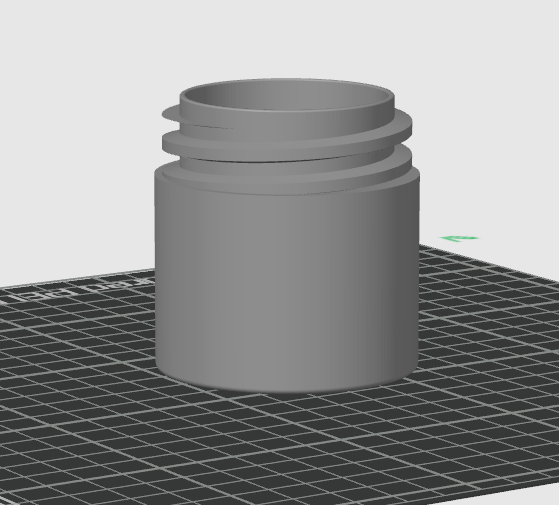 Acme Thread Male Socket for PVC PN50 Class 6