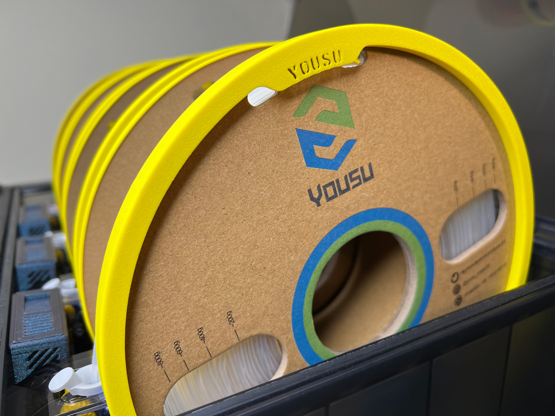 YOUSU Bambu Lab AMS Cardboard Spool Adapter Ring
