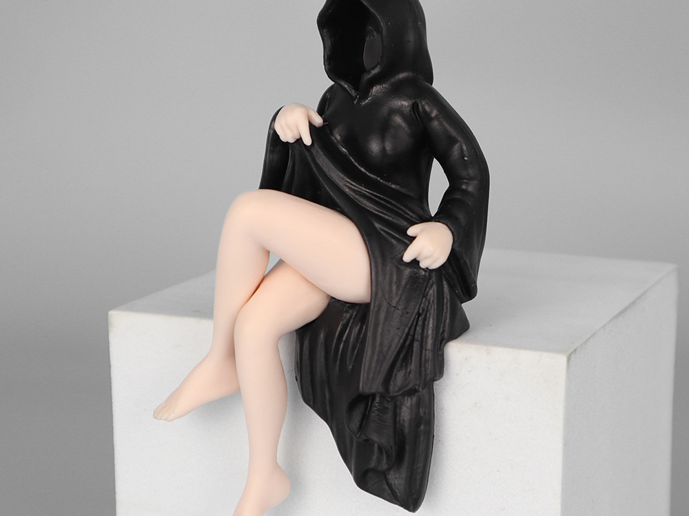 Mysterious bookshelf sculptures