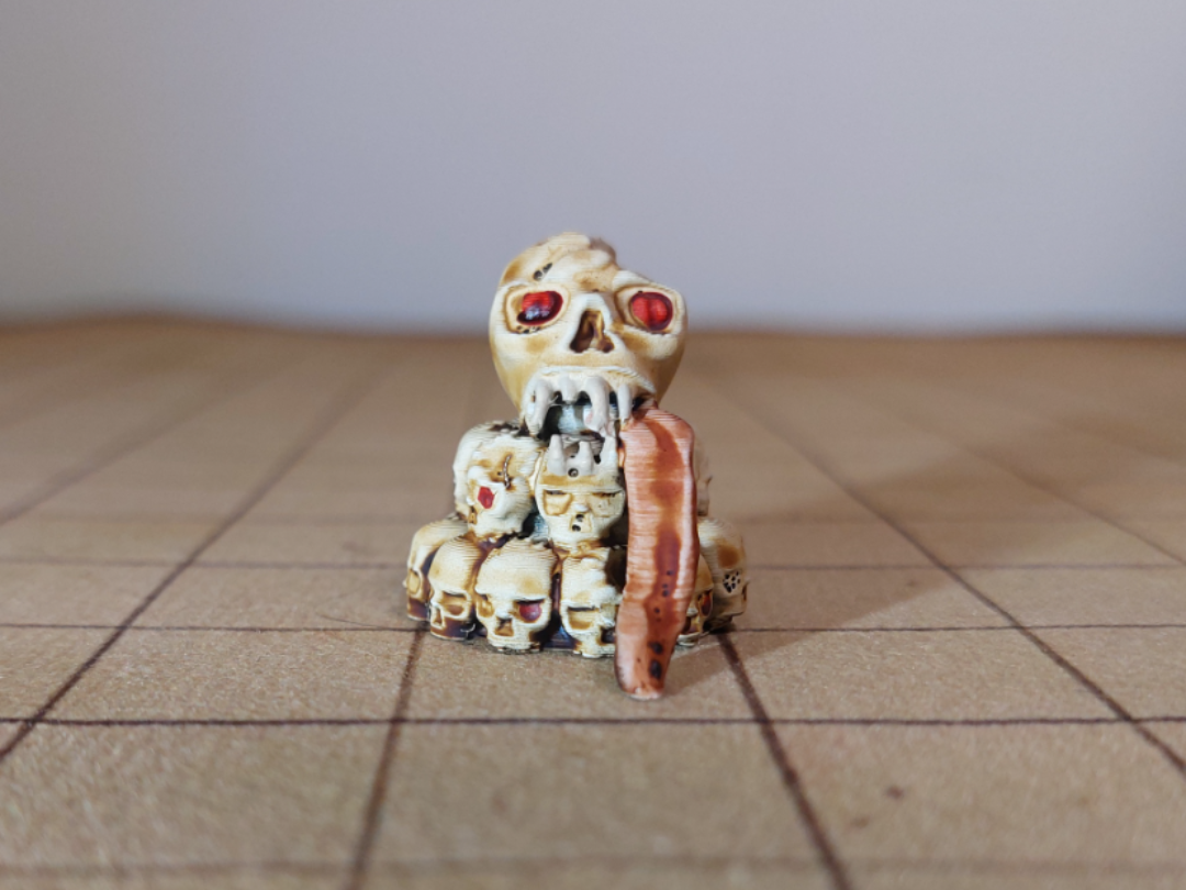 DnD Catacomb Mimic / Skull Mimic - with D&D stats!