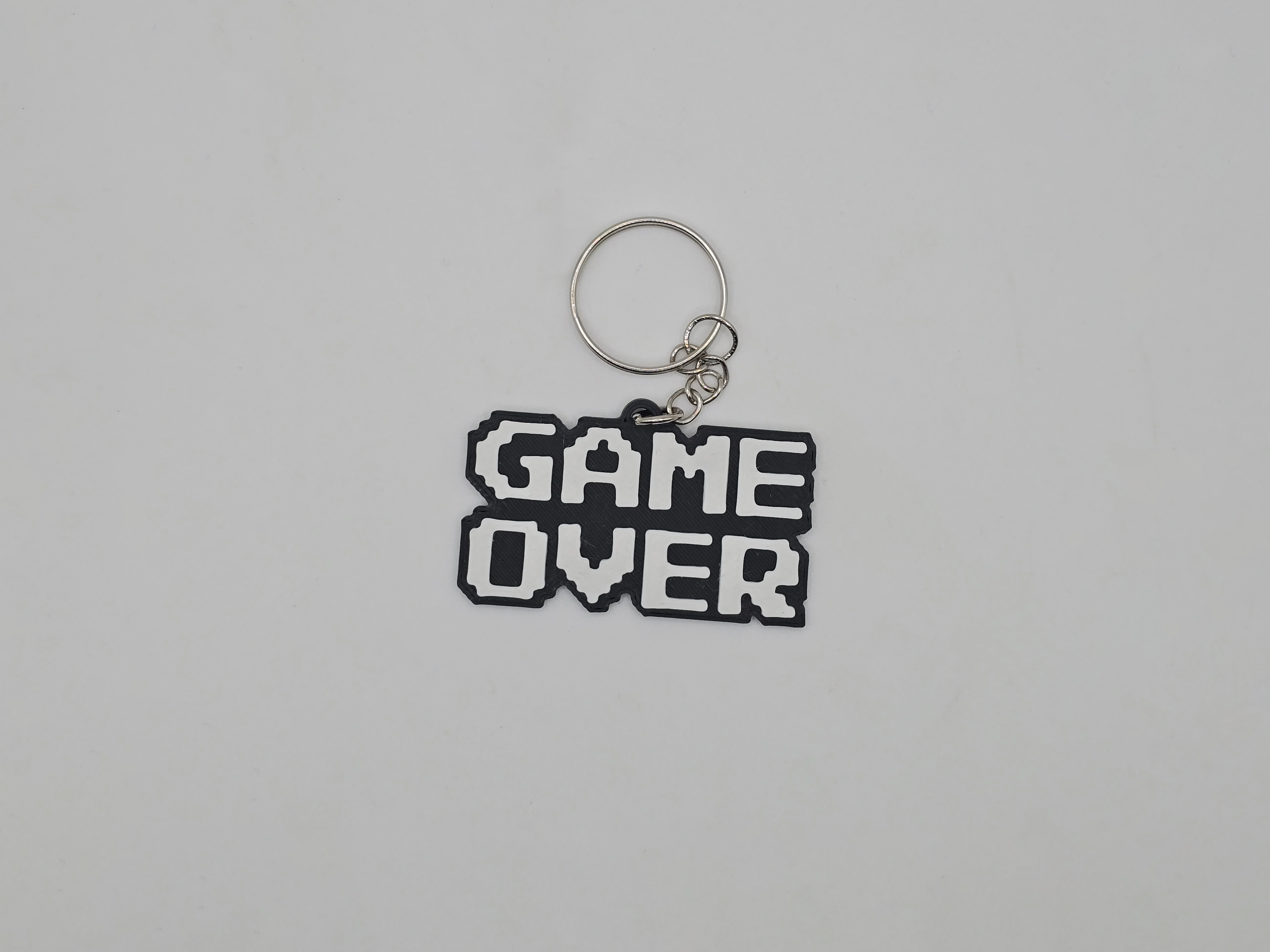 8-Bit Game Over Keychain (Remix)