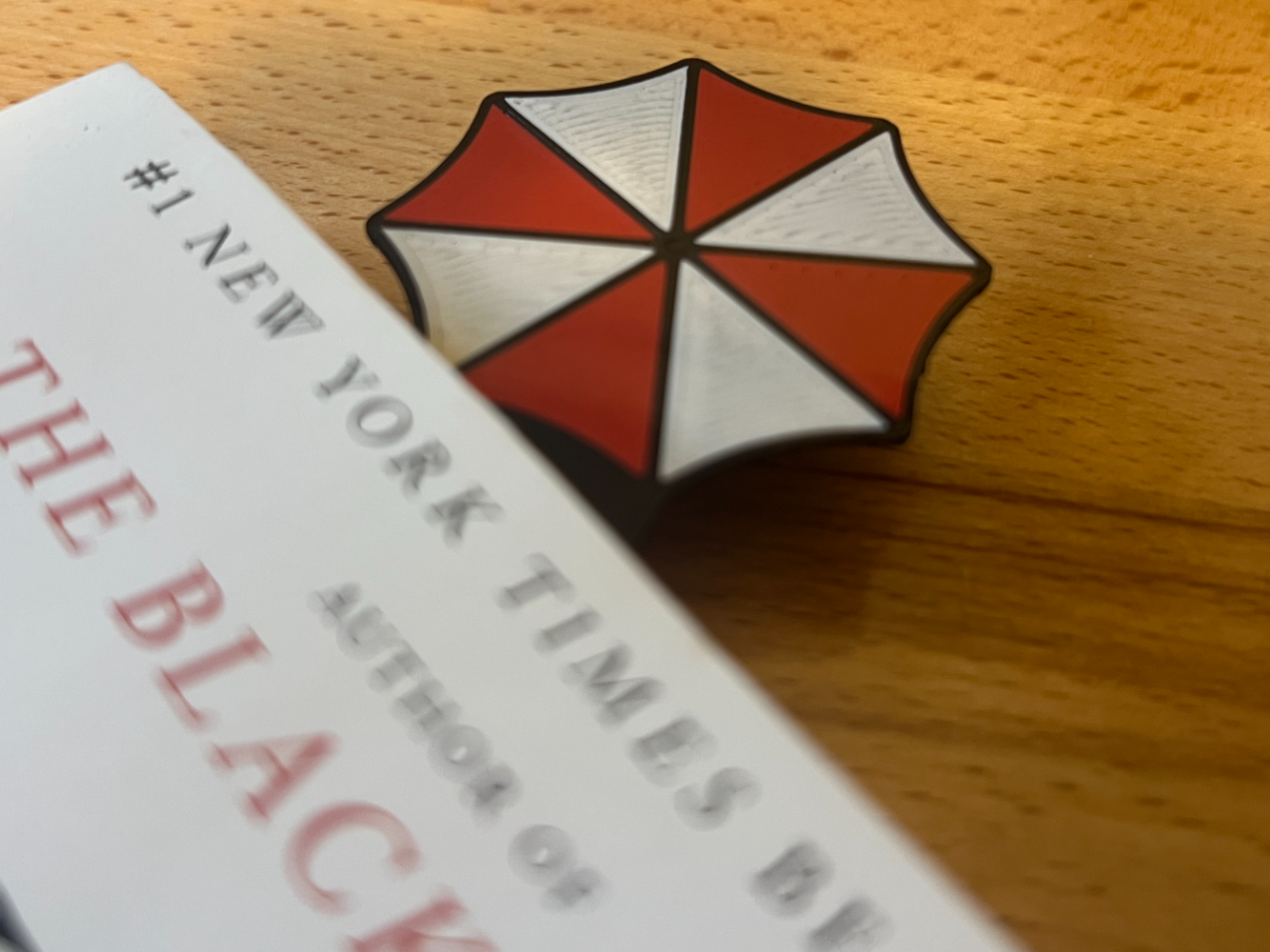 Umbrella Corp Resident Evil Logo Bookmark