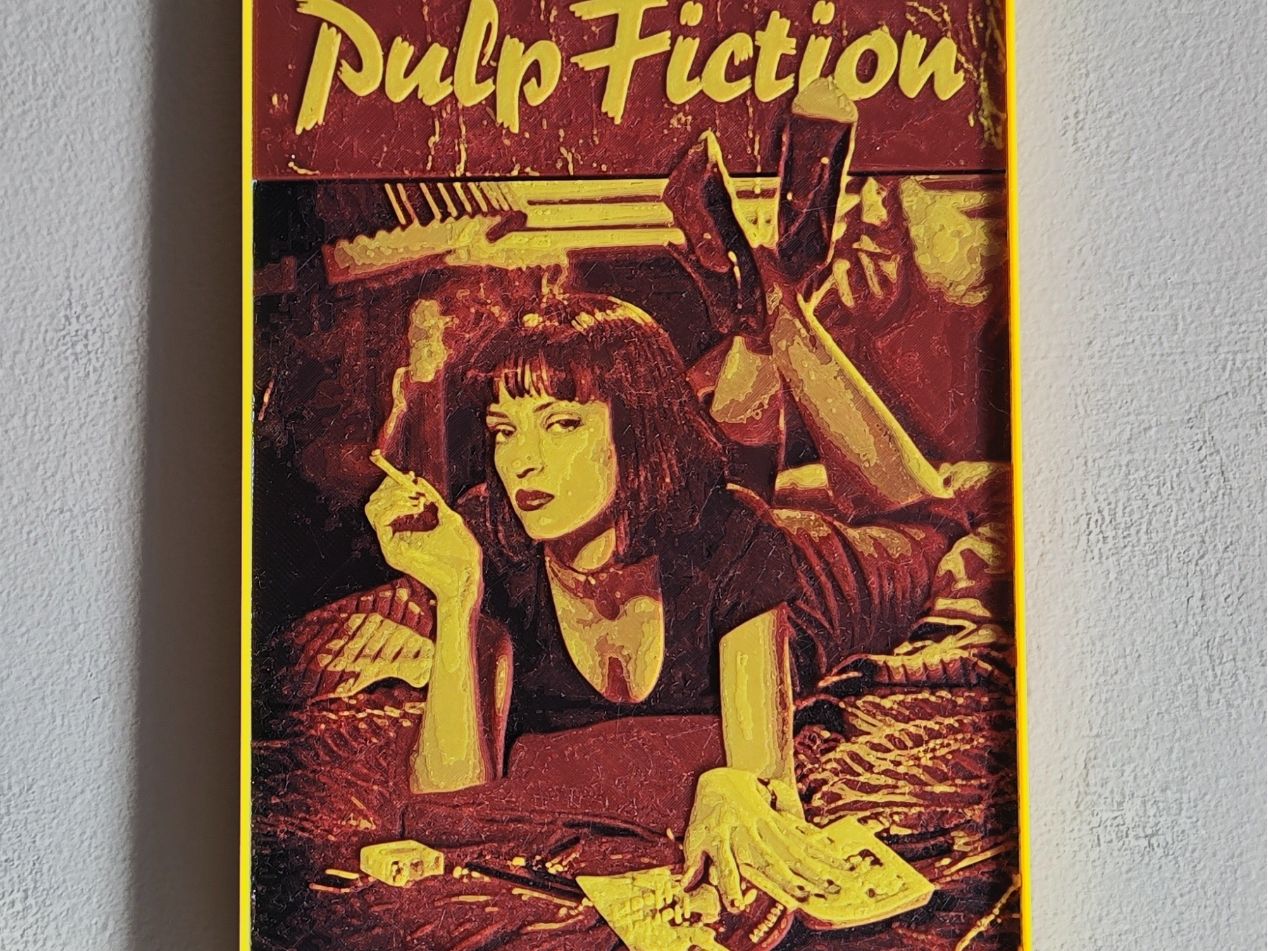 HueForge - Pulp Fiction