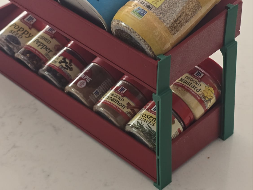 Spice Rack Spacer based on Spice Rack for Drawer
