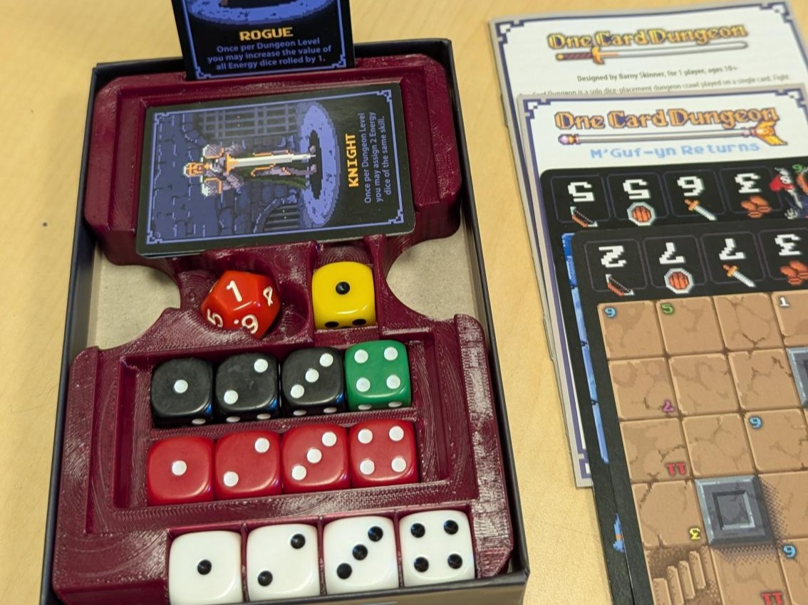 One Card Dungen Organizer and Playfield