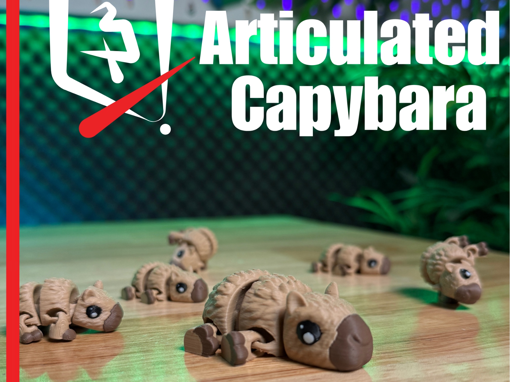Articulated Capybara