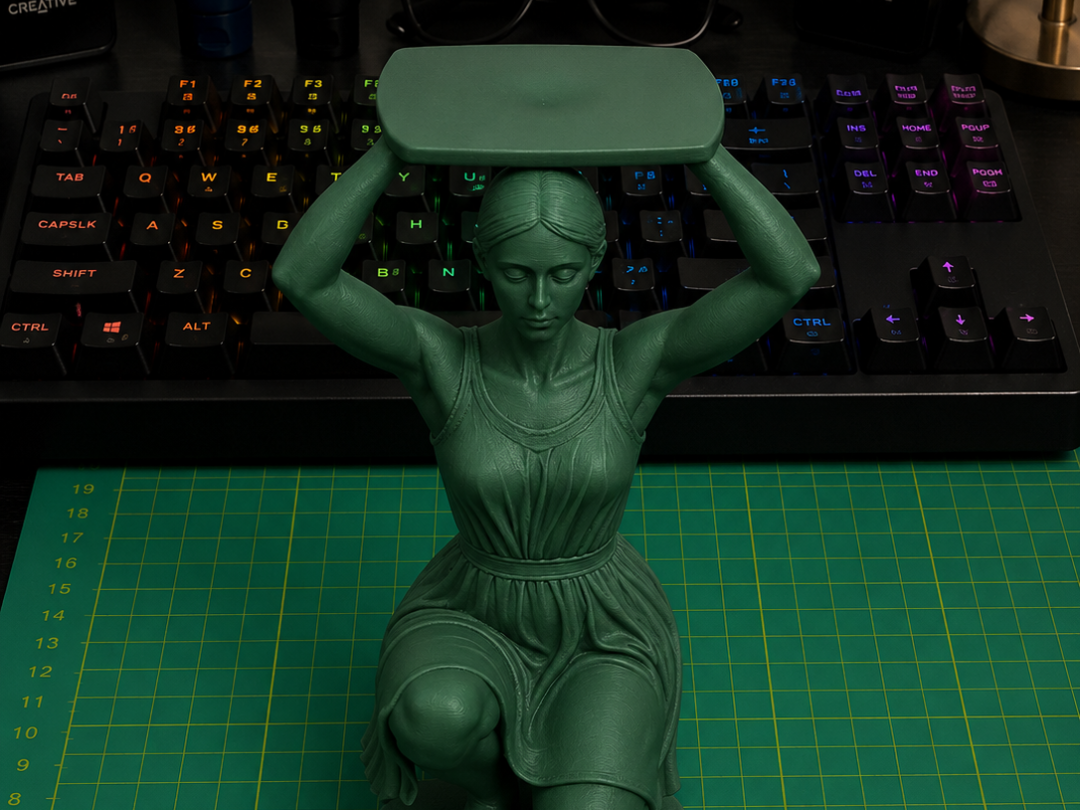 GPU Support Statue | Greek Goddess Beauty Edition
