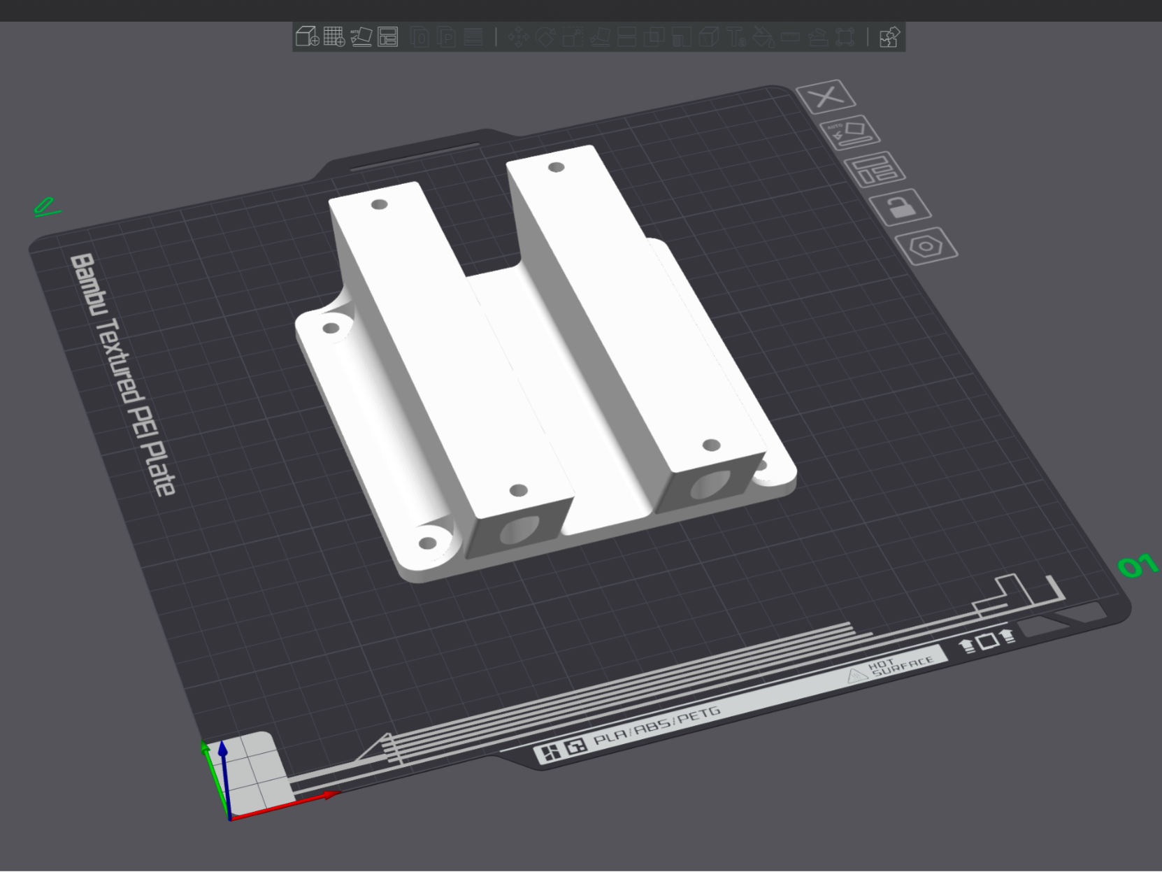VESA 100x100 Wall Mount