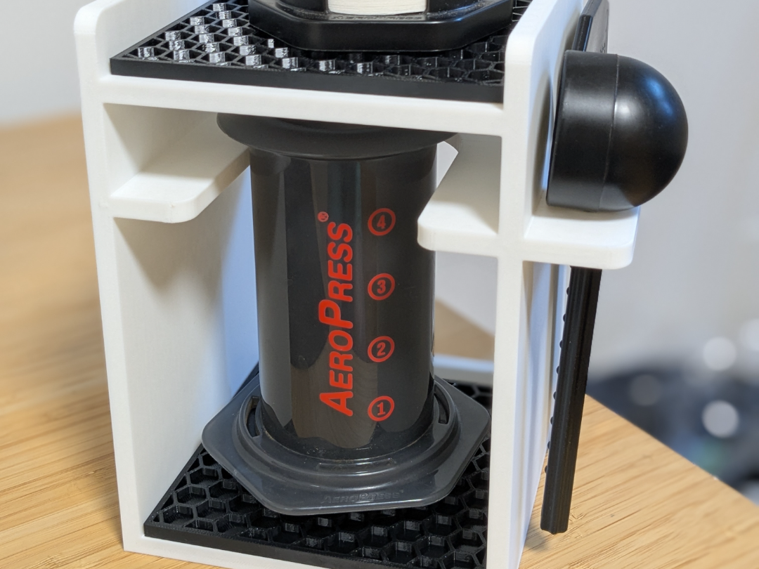 AeroPress Stand with Removable Drip Trays