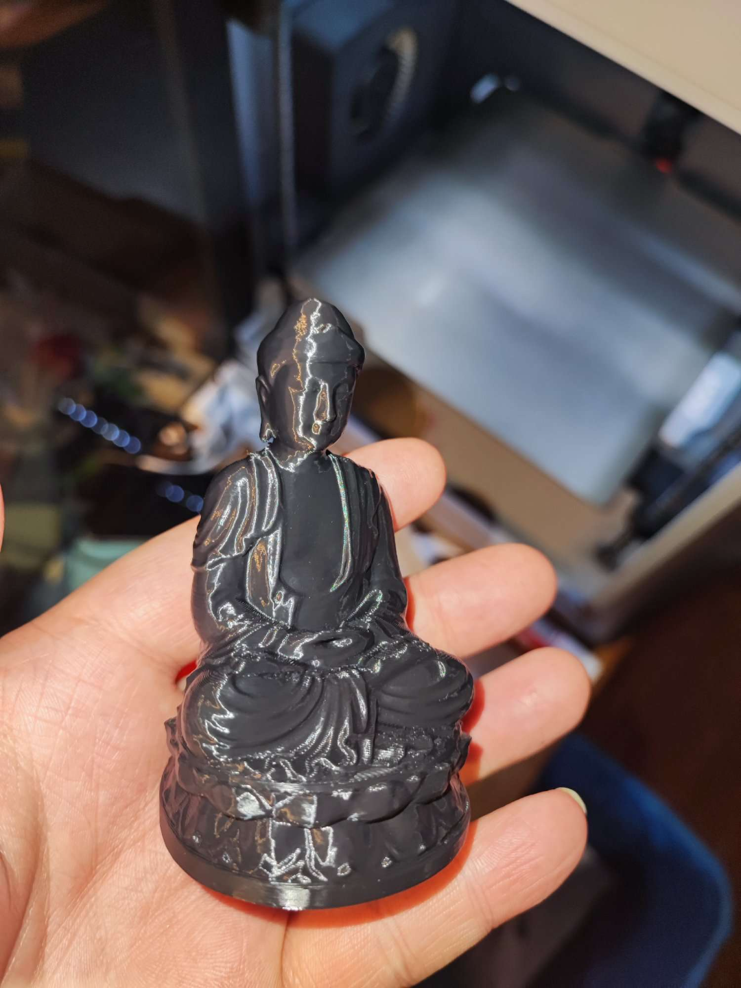 Buddha 80mm polygon fixed