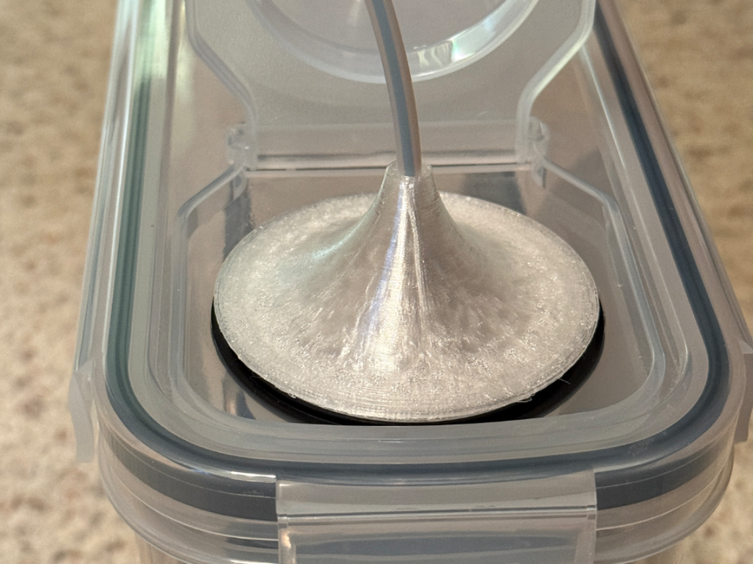 Filament Dry Box Plug W/ PTFE Feeding Hole