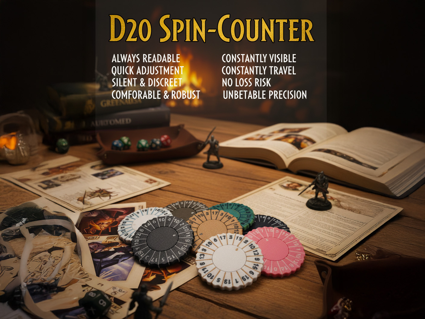 D20 Spin-Counter