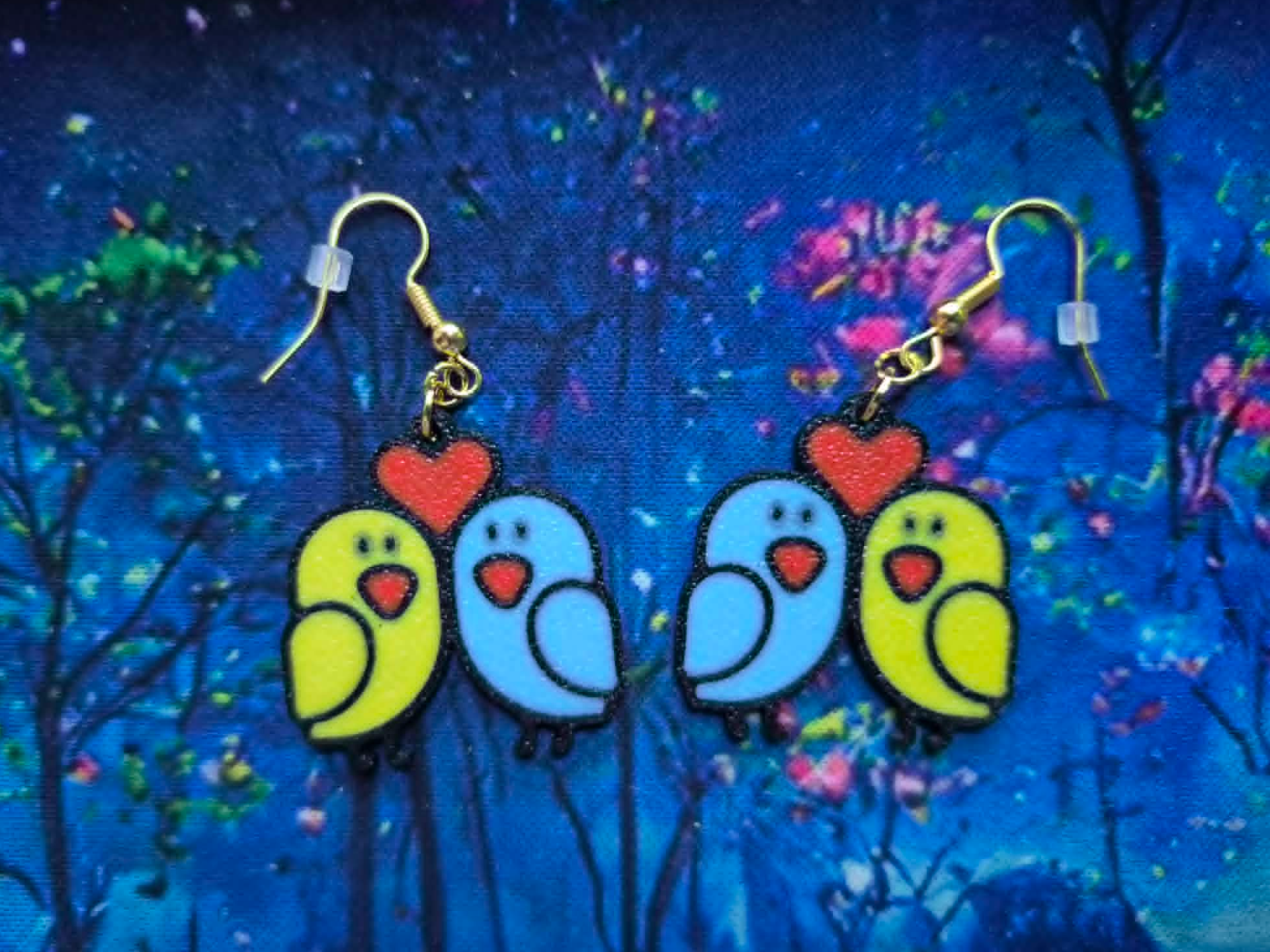 Lovebirds Earrings