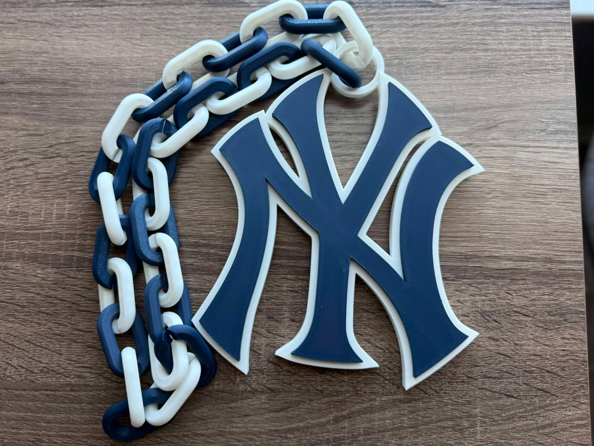 New York Yankees Oversized Necklace, Pendant