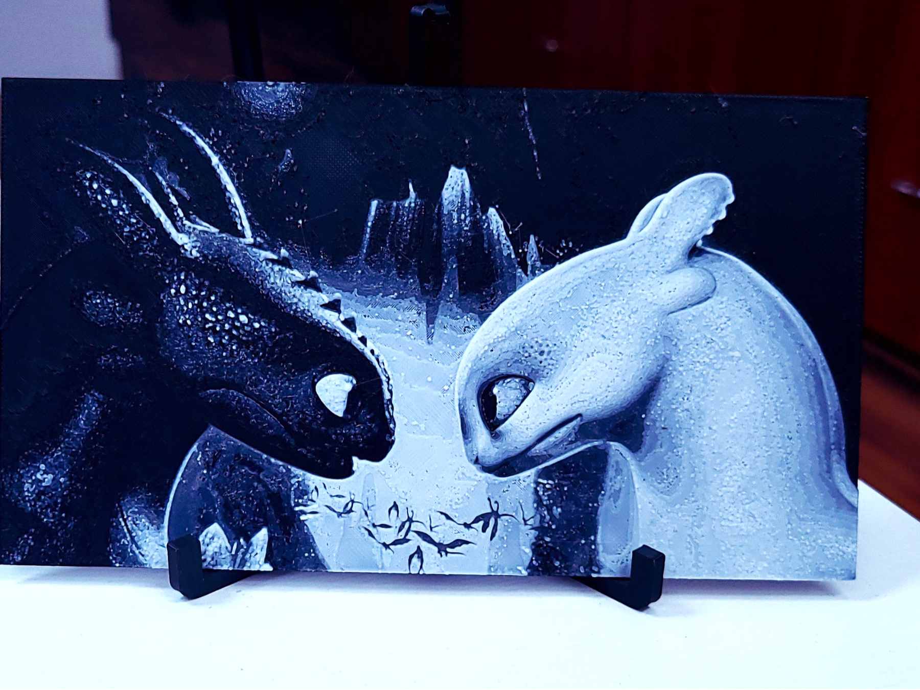 Toothless and Light Fury