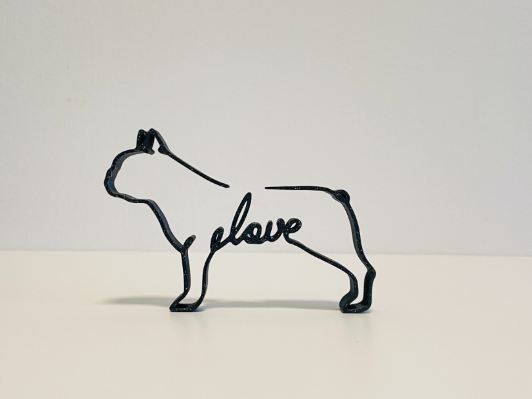 Frenchie Love - Line art