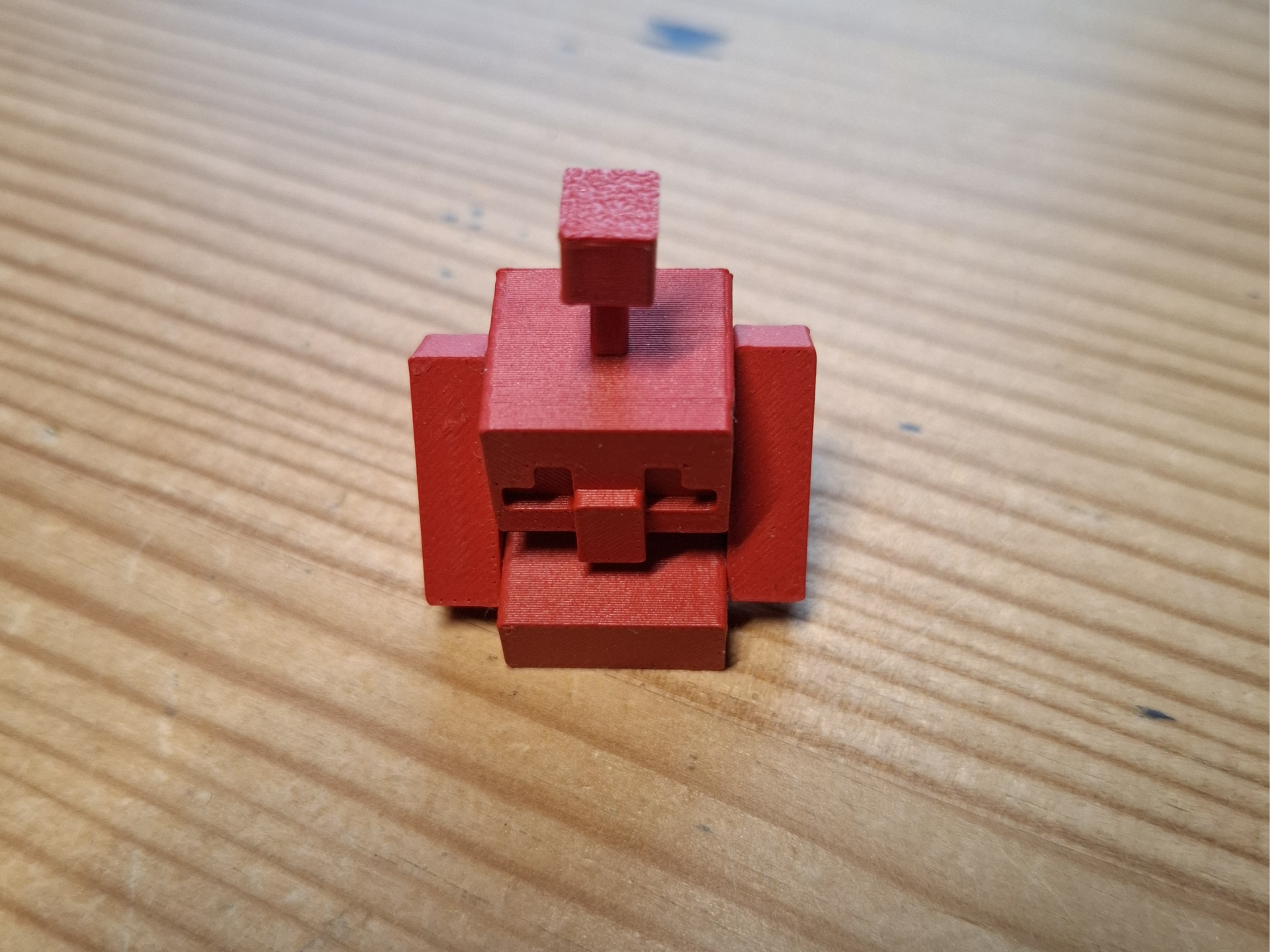 Copper Golem – Minecraft Style (Glue Assembly)