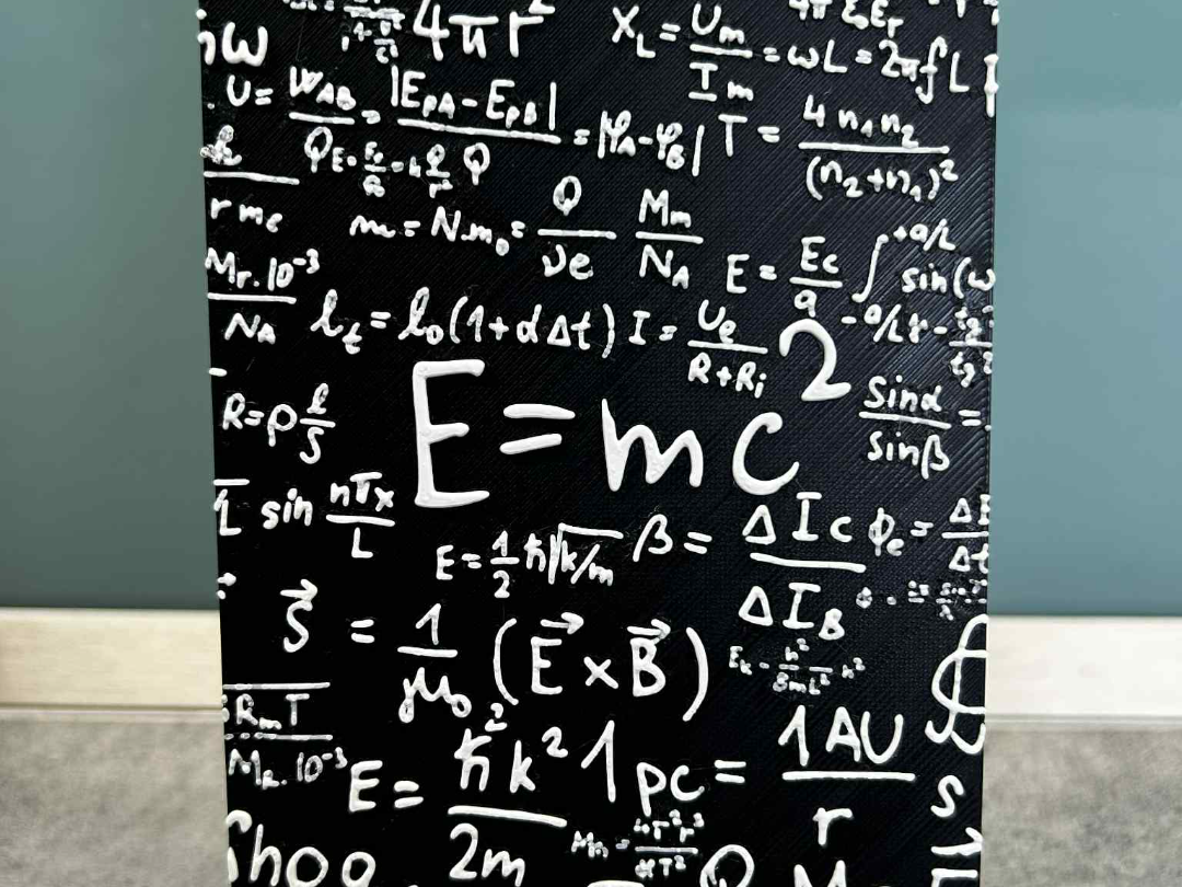 E = mc²