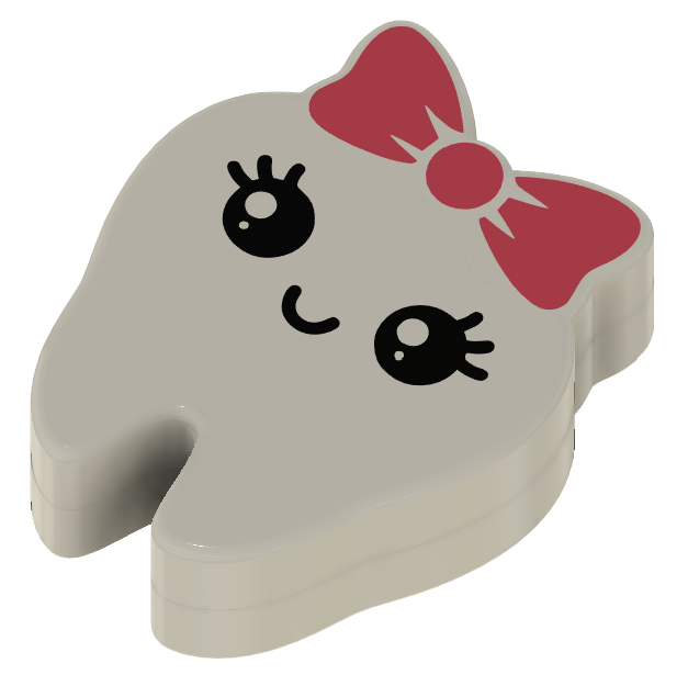 Cute tooth box for tooth fairy