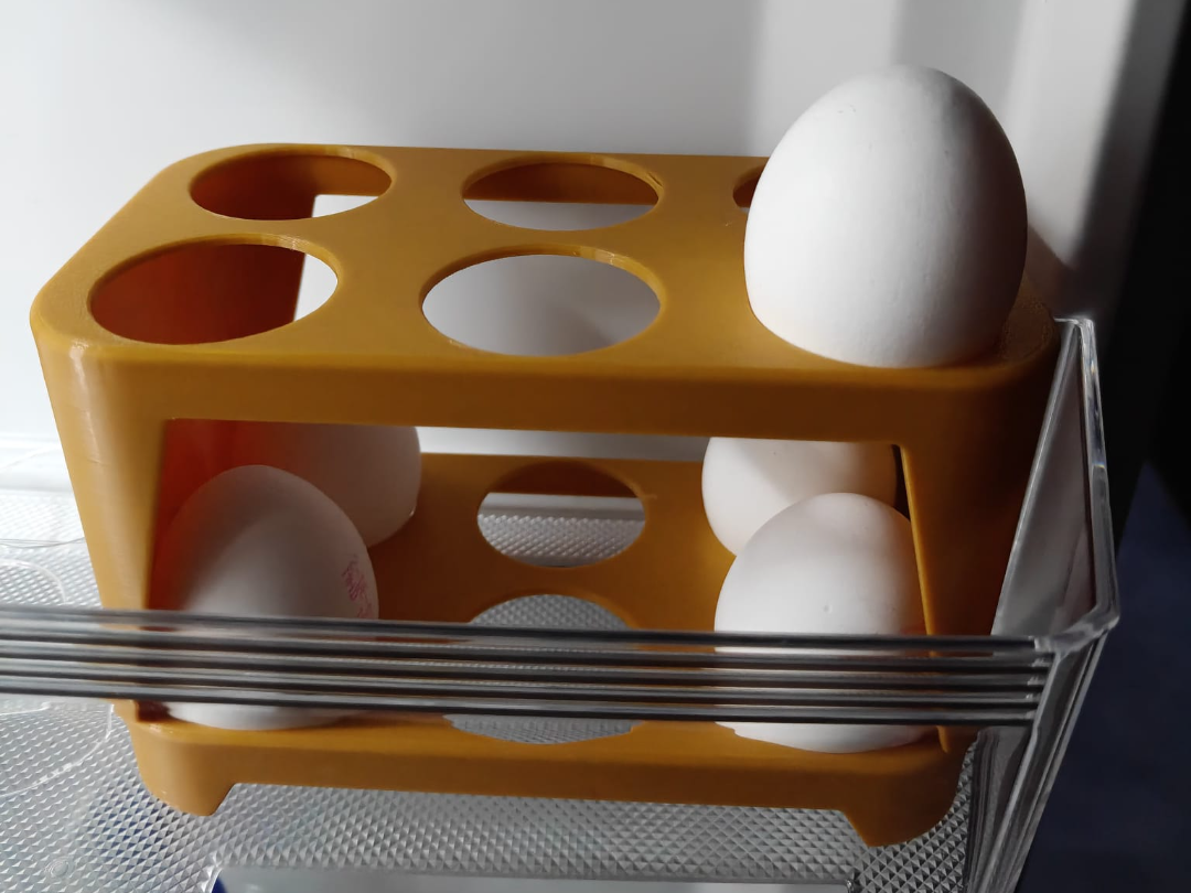 Stapelbar Eierhalter für den Kühlschrank