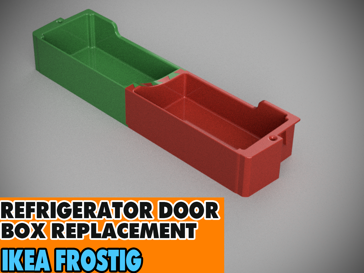 Refrigerator Door Shelf Replacement - IKEA FROSTIG