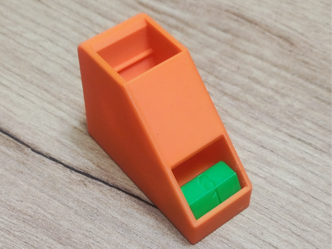 Mini Tower Dice con Dado Esagonale