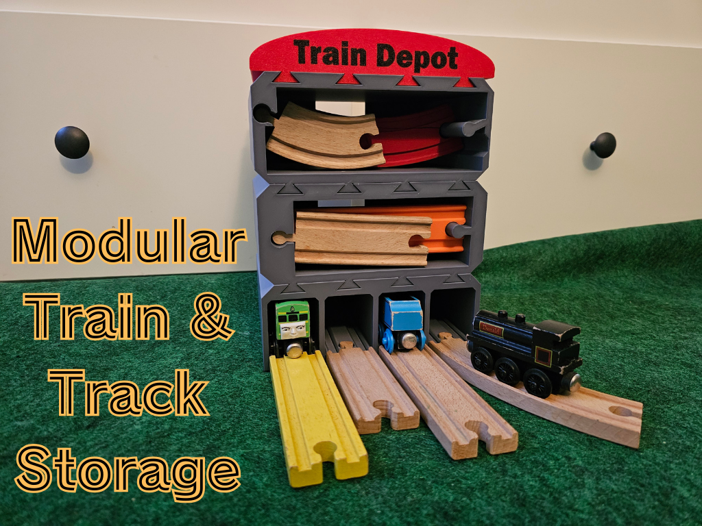 Modular Train & Track Storage (Brio Compatible)